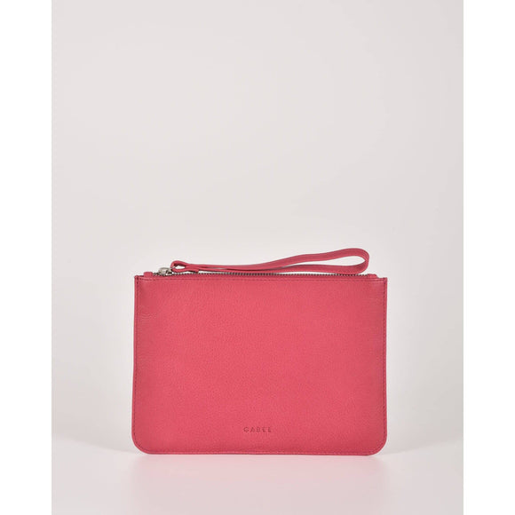 QUEENS LEATHER CLUTCH