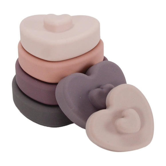 SILICONE STACKABLE HEART